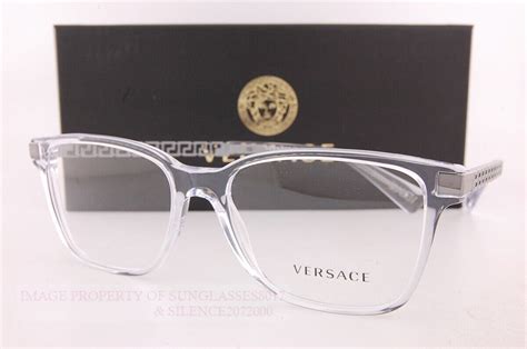 versace frames clear